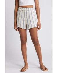 Rip Curl - Premium Surf Stripe Cotton Shorts - Lyst