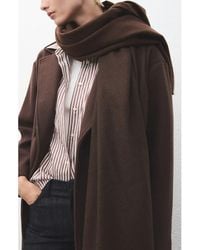 Mango - Fringe Scarf - Lyst