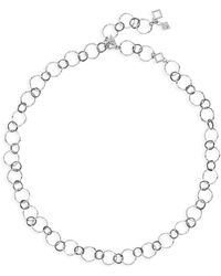Armenta - New World Short Hammered Chain Necklace - Lyst