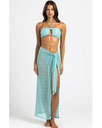Beach Bunny - Camden Wrap Top - Lyst