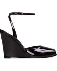Black Suede Studio - Idetta 100 Wedge Sandal - Lyst