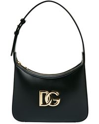 Dolce & Gabbana - Small 3.5 Leather Shoulder Bag - Lyst