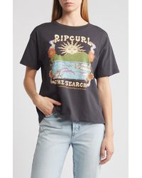 Rip Curl - Wave Dancer Relaxed Graphic T-shirt - Lyst