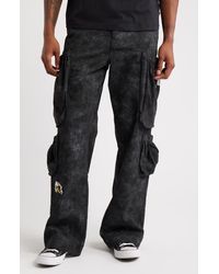 Honor The Gift - Wide Leg Cotton Twill Cargo Pants - Lyst