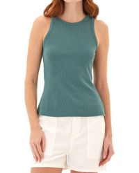 Threads For Thought - Bailey Feather Ribbed Tank - Lyst