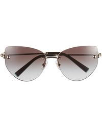 Tiffany & Co. - 60mm Gradient Butterfly Sunglasses - Lyst