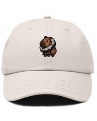 Alix - Capybara Donut Embroidered Cap - Lyst