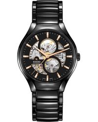 Rado - True Round Automatic Open Heart Bracelet Watch, 40Mm - Lyst