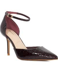 Dune - Calmness Ankle Strap Pointed Toe Pump - Lyst