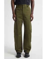 Givenchy - Cotton Canvas Cargo Trousers - Lyst