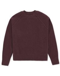 Fortela - Harvard Wool Raglan Sleeve Crewneck Knit - Lyst
