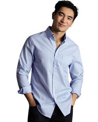 Charles Tyrwhitt - Non-Iron Stretch Poplin Check Shirt - Lyst