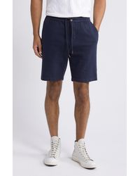 Rails - Archer Flat Front Cotton & Linen Shorts - Lyst