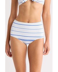 lemlem - Elsi High Waist Bikini Bottoms - Lyst