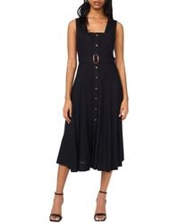 Halogen® - Sleeveless A-Line Midi Dress - Lyst