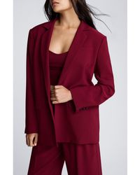Kenneth Cole - One-Button Stretch Crepe Blazer - Lyst