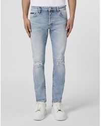 Philipp Plein - Super Straight Cut Jeans Basic - Lyst