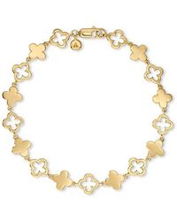 DEVATA - Clover Chain Bracelet - Lyst