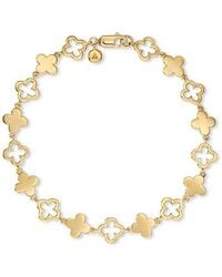 DEVATA - Clover Chain Bracelet - Lyst