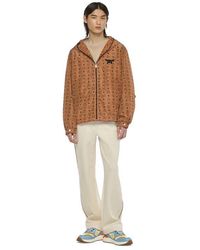 MCM - Monogram Print Windbreaker - Lyst