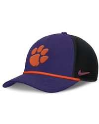Nike - Clemson Primetime Rise College Trucker Adjustable Hat - Lyst