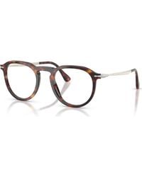 Persol - 51Mm Rectangle Optical Glasses - Lyst