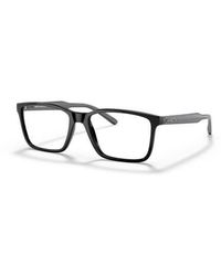 Arnette - 52Mm Rectangle Optical Glasses - Lyst