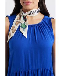 Echo - Sea Silk Ribbon Scarf - Lyst
