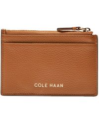 Cole Haan - Top Zip Card Case - Lyst