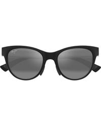 Maui Jim - Hulahe 52Mm Polarizedplus2 Wrap Sunglasses - Lyst