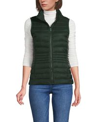 Lands' End - Wanderweight Packable Ultralight Down Vest - Lyst
