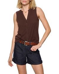 Sanctuary - All Set Button Tank - Lyst