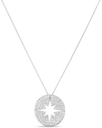 Roberto Coin - Diamond Starburst Pendant Necklace - Lyst
