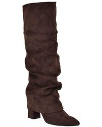 Guess - Geima Pointed Toe Slouch Foldover Boot - Lyst
