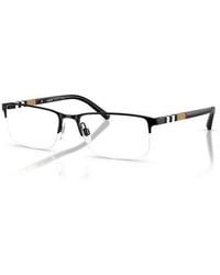 Burberry - 55Mm Rectangle Optical Glasses - Lyst
