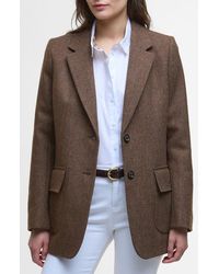 Barbour - Elm Wool Jacket - Lyst