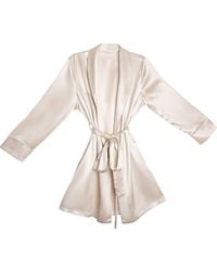 BLISSY - Mulberry Silk Robe - Lyst