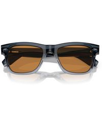 Oliver Peoples - N.04 53mm Rectangular Sunglasses - Lyst