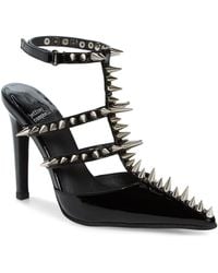 Jeffrey Campbell - Step Back Spiked Pointed Toe Pump - Lyst