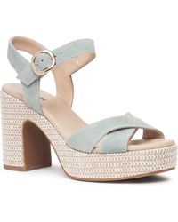 Nero Giardini - Ankle Strap Platform Sandal - Lyst