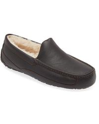 UGG - ugg(r) Ascot Leather Slipper - Lyst