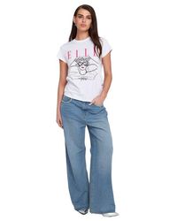 Elle Collection - Heart Eyes Graphic Tee T-Shirt - Lyst