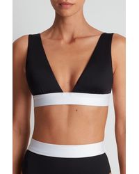 Ralph Lauren - Banded Modern V-Neck Bikini Top - Lyst