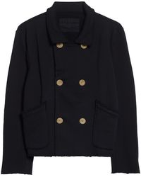 Frank & Eileen - Mini Belfast Crop Knit Peacoat - Lyst