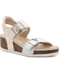 Ara - Nova Slingback Platform Wedge Sandal - Lyst