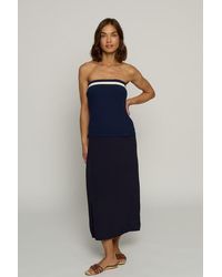 Central Park West - Strapless Bodycon Dress - Lyst