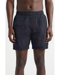 Stone Island - Compass Logo Patch Nylon Swim Trunks - Lyst