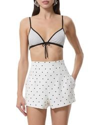 AFRM - Jade Polka Dot Bra Top - Lyst
