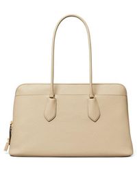 Tory Burch - Lock Leather Satchel - Lyst