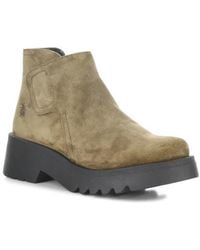 Fly London - Mufe Platform Wedge Bootie - Lyst